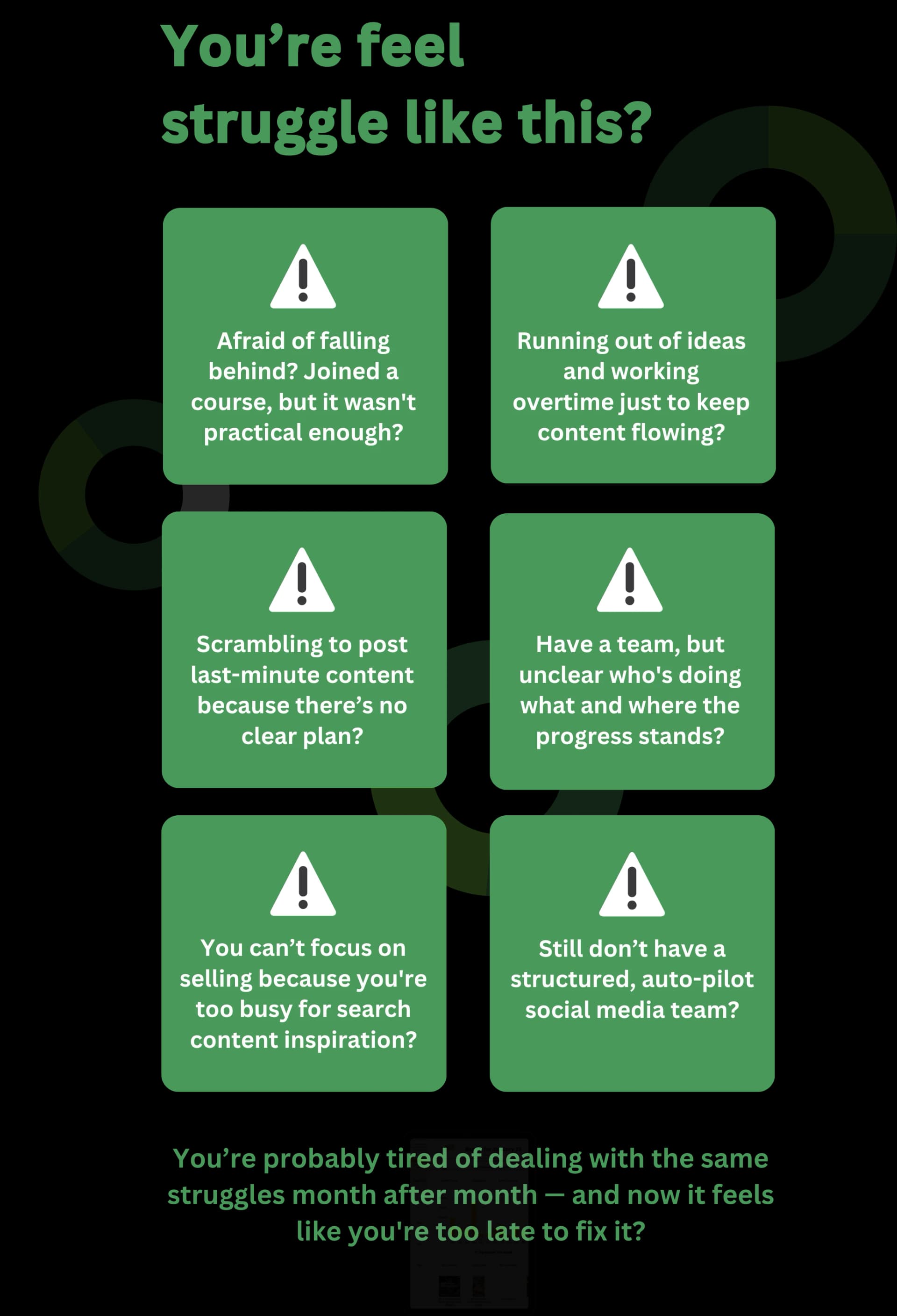 You’re feel struggle like this? - Nou Creative